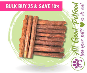 Store-based retail: 25 x Possyum Dental Chew Sticks - SAVE 10%