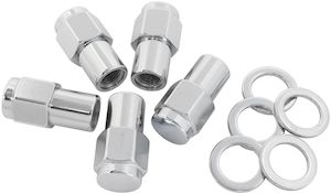 0.750" Shank Closed Chrome Wheel Nuts