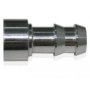 Weld-On Push Lock Barb Fitting  Aluminium