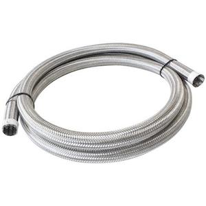 Hose Off Cuts: 111 Series Stainless Steel Braided Cover 50mm I.D 500mm Offcut