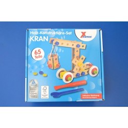 Nuts &. Bolts set. Crane (176c) wooden toys