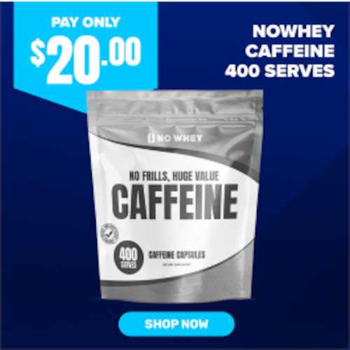 Health supplement: NoWhey Caffeine - 400 Serves