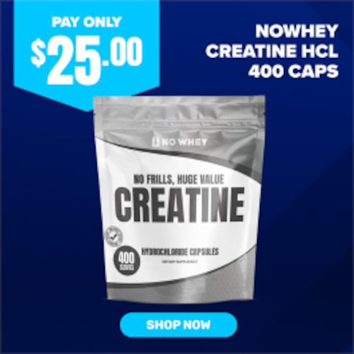 NoWhey Creatine HCL 400 Caps