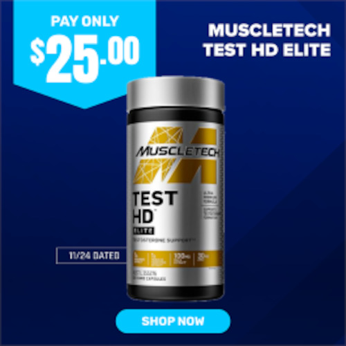 Muscletech Test HD Elite - 11/24 Dated