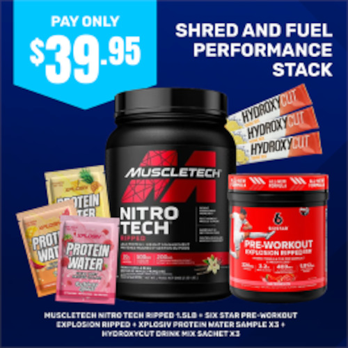 Health supplement: Shred And Fuel Performance Stack