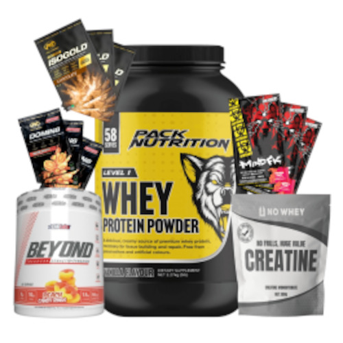 Pack Nutrition Level 1 Whey Protein Tub Combo