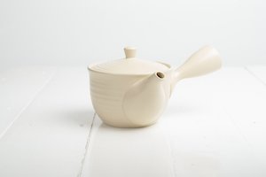 Kyusu Cream 270ml - Tokoname