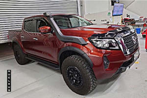 NISSAN NAVARA 2021+ SLIM FENDER FLARES