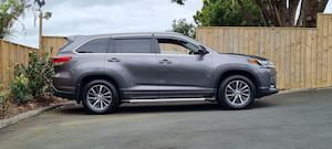 TOYOTA HIGHLANDER 2018+ SIDESTEPS/RUNNING BOARDS