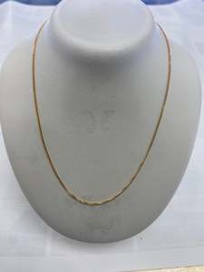 9ct pendant chain