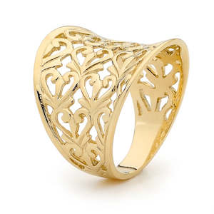 9ct filigree ring