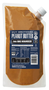 Peanut Butter Crunchy & Slightly Salted - 1kg Big Squeeze