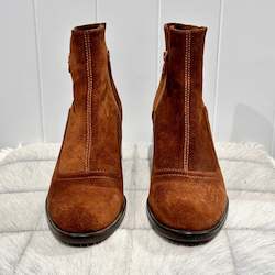 Chie Mihara Suede Ankle Boots - SIZE 41