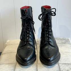 Clothing: Yohji Yamamoto x Dr Martens Combat Boots - SIZE 41