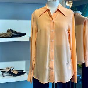 VVB Victoria Beckham Silk Shirt - SIZE 12