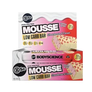 Bsc Lo Carb Mousse Bar 12pk