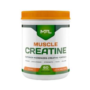 Creatine: MFL Superior 10g per scoop Micronized Muscle Creatine 600g