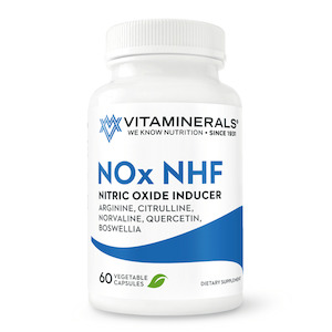 Pre Workout: Vitaminerals 122 NOx NHF Nitric Oxide Support