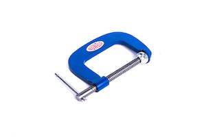 NUWELD G CLAMP 100MM (4") D/THROAT STEEL H/DUTY