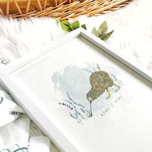 Direct: Kiwi/Rowi Nursery Print