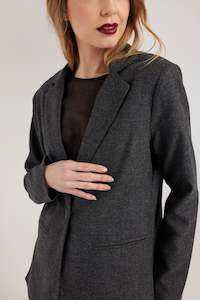 Rowe Blazer | Charcoal