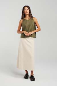 Sutton Top | Khaki