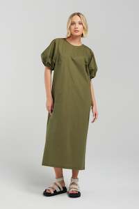 Ada Dress | Khaki