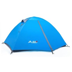 Camping Tent 2 Person Aluminum Pole Lightweight Double Layer Portable Tent