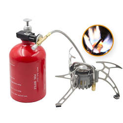 Sporting equipment: APG 1000ml Big Capacity Gasoline Stove and Outdoor Portable Gas Burners