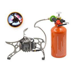 Sporting equipment: Portable Outdoor Gasoline Stove Folding Camping Oil/Gas Multi-Use Burners Cooking Burner Equipment