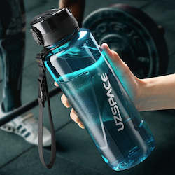 Sport Water Bottles 1000ml 1.5L High-quality Plastic Portable Leakproof Anti-fall Shaker Men