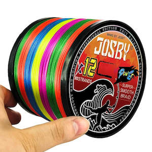 12 Strands Super Strong PE Fishing Line 1000/500/300/100M Multifilament Freshwat…