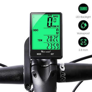 WEST BIKING 2.8" Large Screen Bicycle Computer: Wireless & Wired Bike Speedomete…