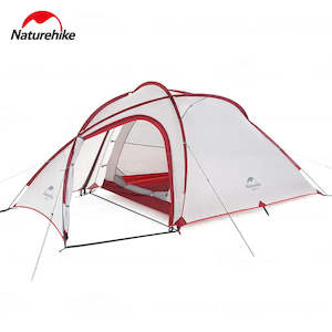 Naturehike Hiby Camping Tent 3-4 Persons Ultra-light 20D Double Layer Tent for All Seasons