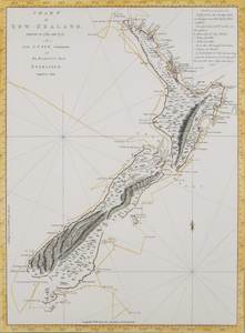 Chart of New Zealand