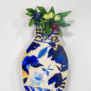 Vase with Garden Flowers