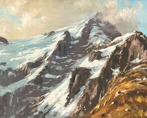 Art dealing: Mt Pembroke Fiordland