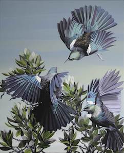 Art dealing: Tuis In Flight