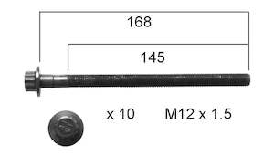 Headbolts: Kia Cerato Permaseal Head Bolt Set