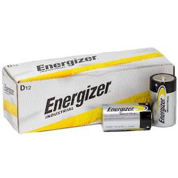 Energizer Industrial: Energizer Industrial D Bulk Box of 12