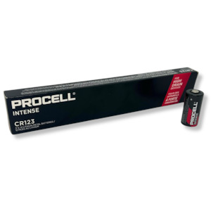 PROCELL Intense CR123A Lithium Battery Bulk Box of 12