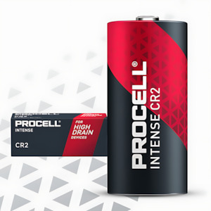 PROCELL Intense CR2 Lithium Battery Bulk Box of 12