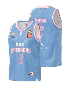 BNZ Breakers NBL25 Away Jersey - Mennenga