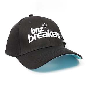 Cap: NZ Breakers NBL25 Cap - BLACKWHITEBLUE Logo