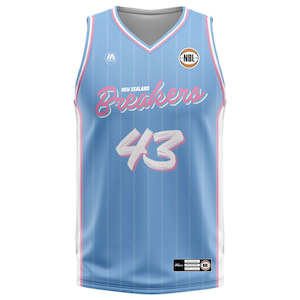 NZ Breakers NBL25 Fan Jersey - Blue - Bolden