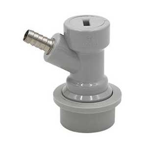 CM Becker Gas Disconnect, Plastic Ball Lock Grey