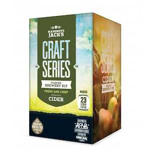 Sales agent for manufacturer: Mangrove Jack's Craft Series Apple Cider Starter Brewery Kit