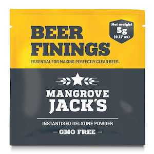 Sales agent for manufacturer: Mangrove Jack's Beer Finings Sachet 5gm