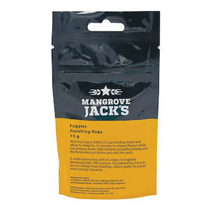 Sales agent for manufacturer: Mangrove Jack's Finishing Hops Fuggles 15g