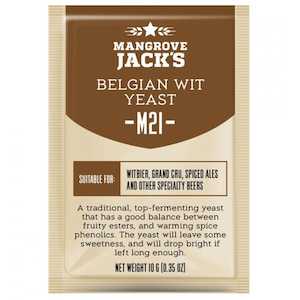 Mangrove Jack's CS Yeast M21 Belgian Wit (10g)